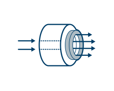 Icon stone technology by Adex round opening